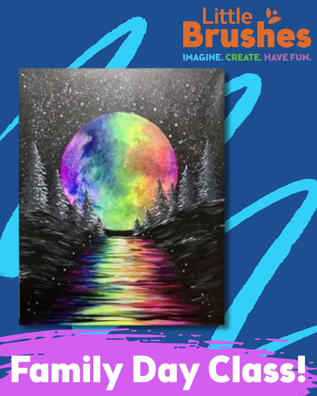 Magical Rainbow Moon